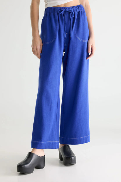 Bellerose Juna Relaxed Trousers - Lazuli