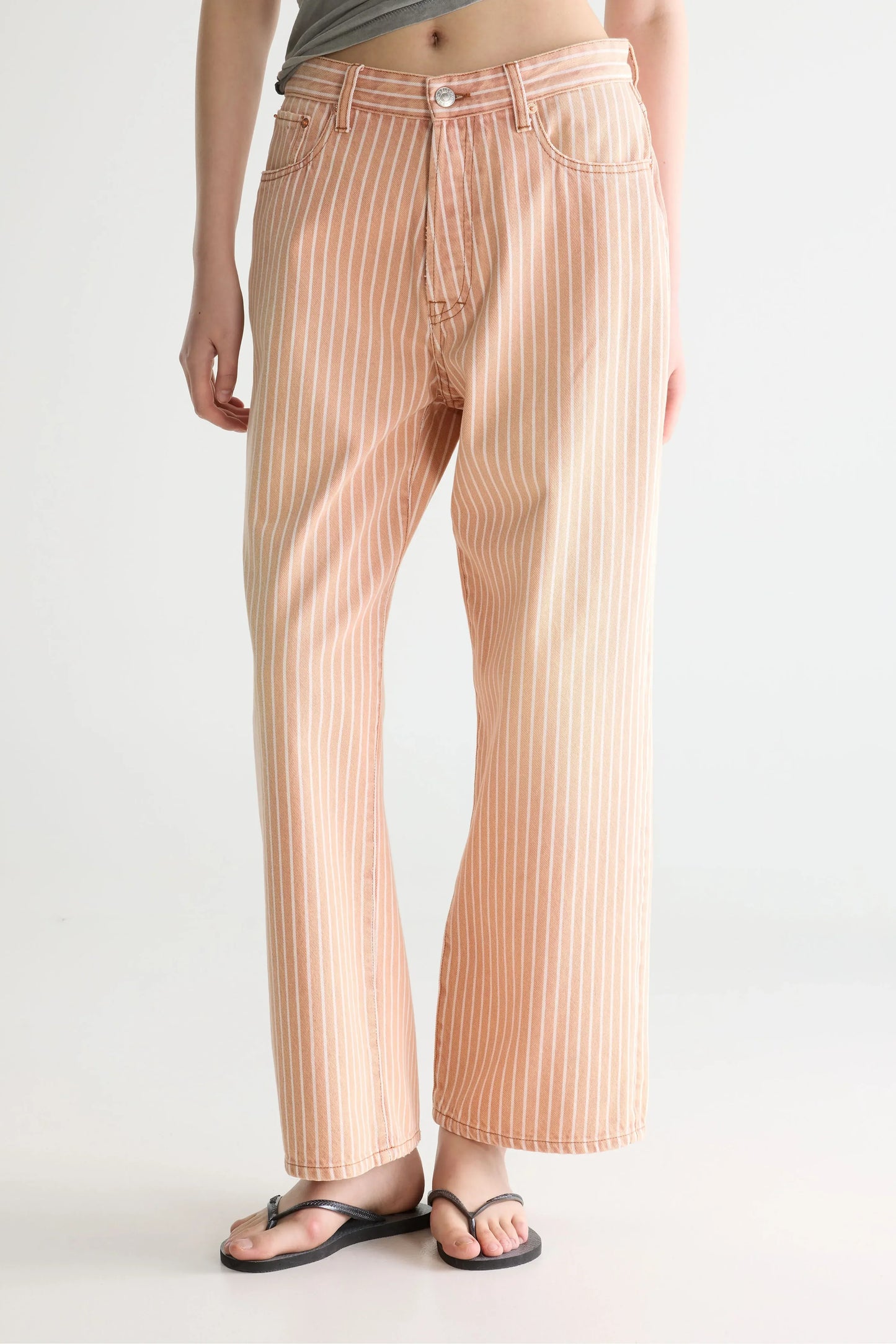 Bellerose Paty Stripe E Denim N. 66 loose jeans