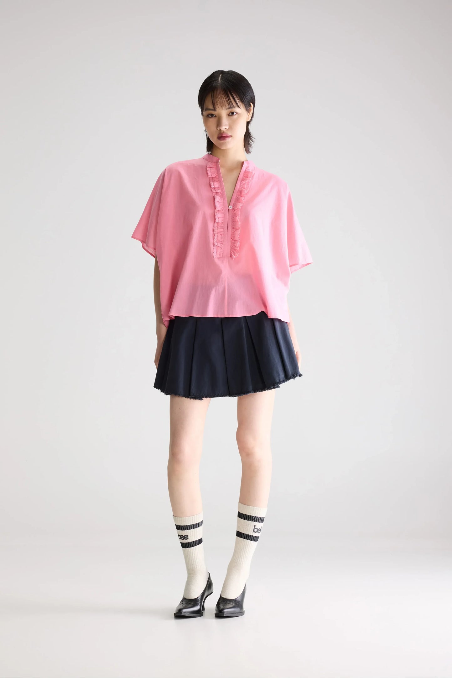 Bellerose Dahlia Geranium Blouse