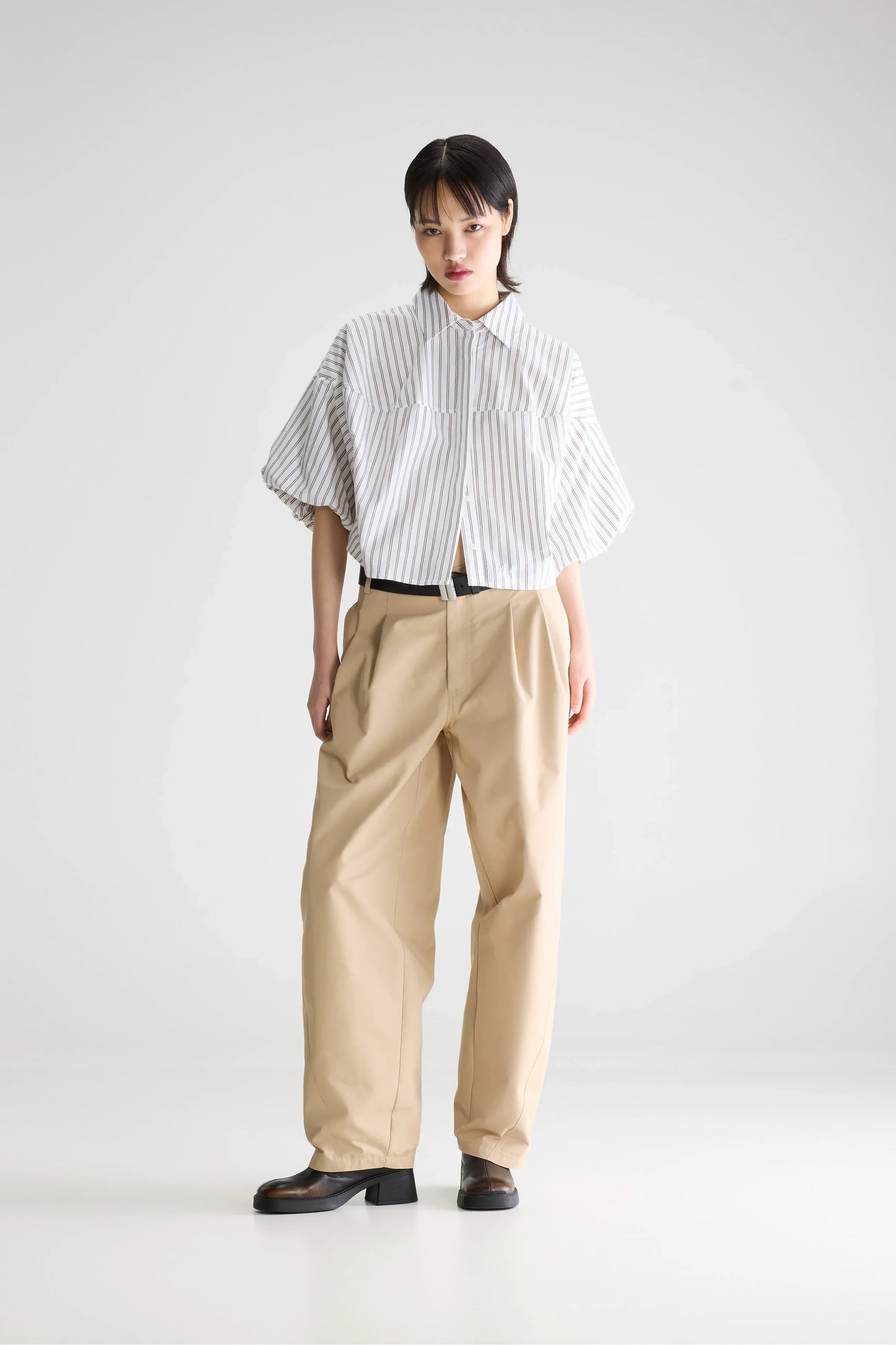 Bellerose Cassy Balloon Shirt Stripe A