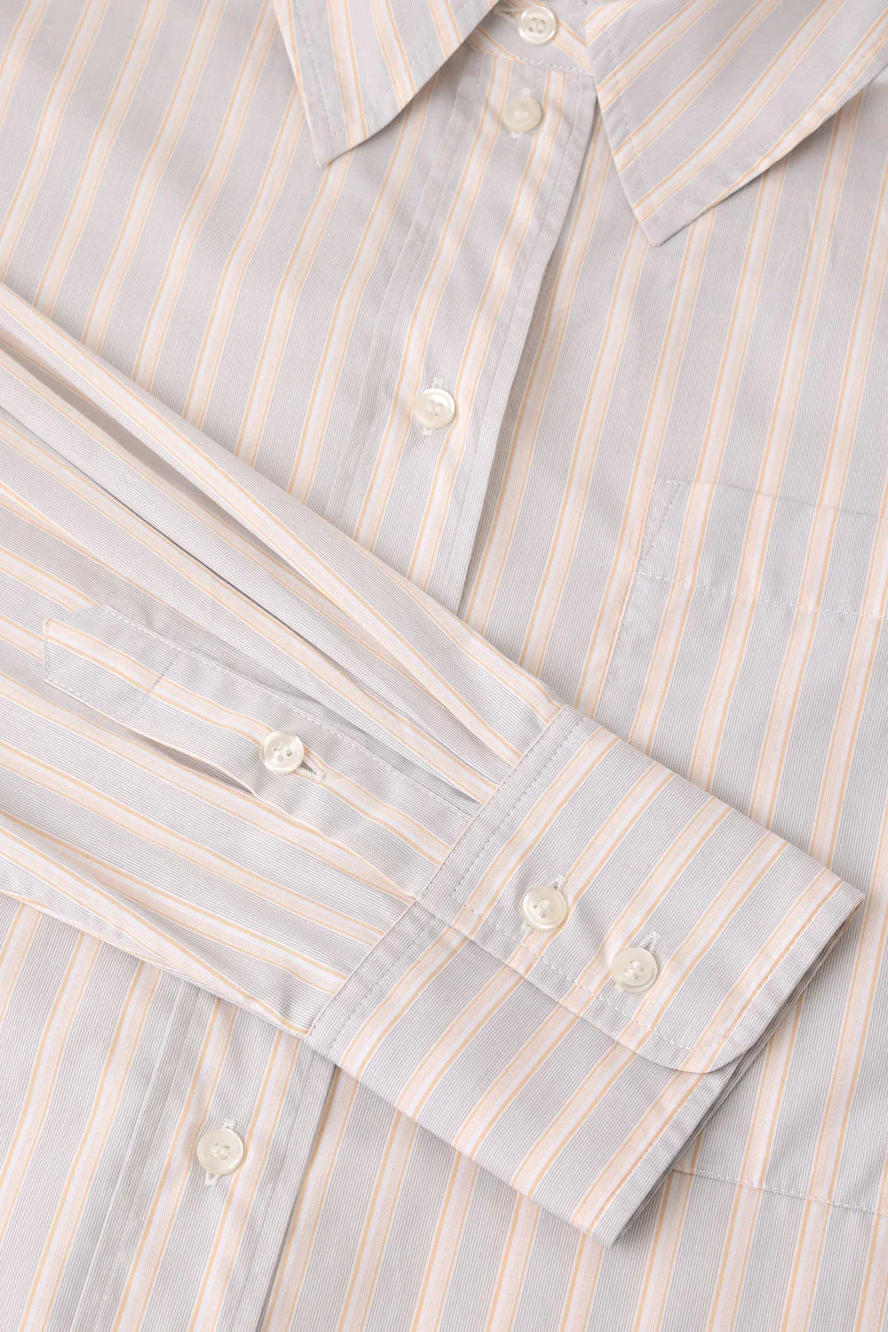 Soeur Carlotta Shirt  - Orange / Grey