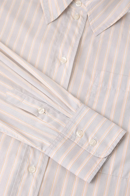 Soeur Carlotta Shirt  - Orange / Grey