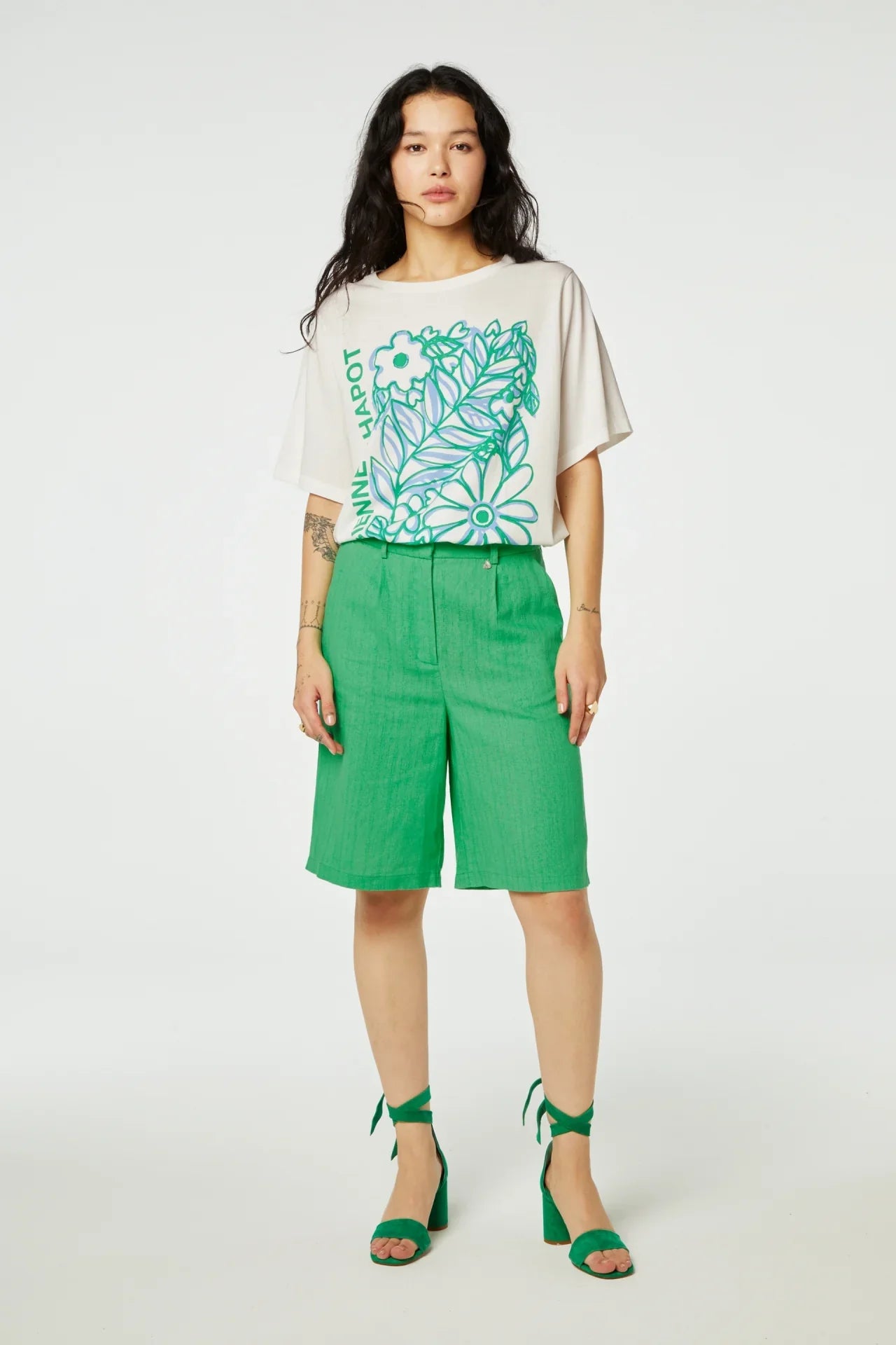 Fabienne Chapot Julia Shorts Apple Green