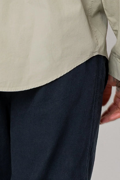Folk Curve Shirt Silver Sage
