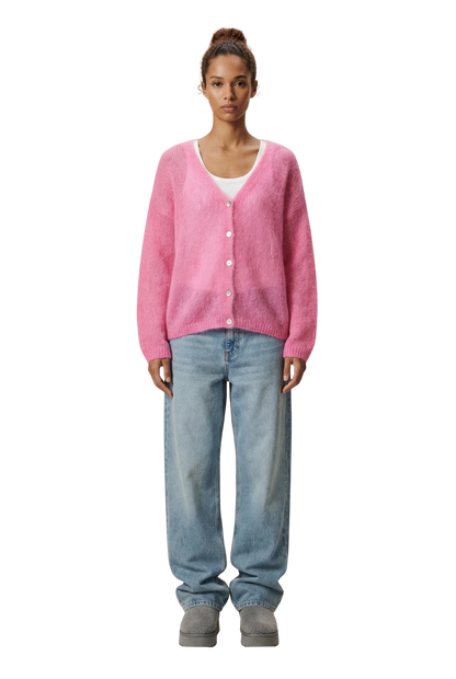 American Dreams Cornelia LS Cardigan Pink