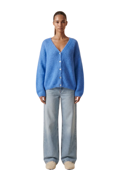 American Dreams Cornelia LS Cardigan Sky Blue