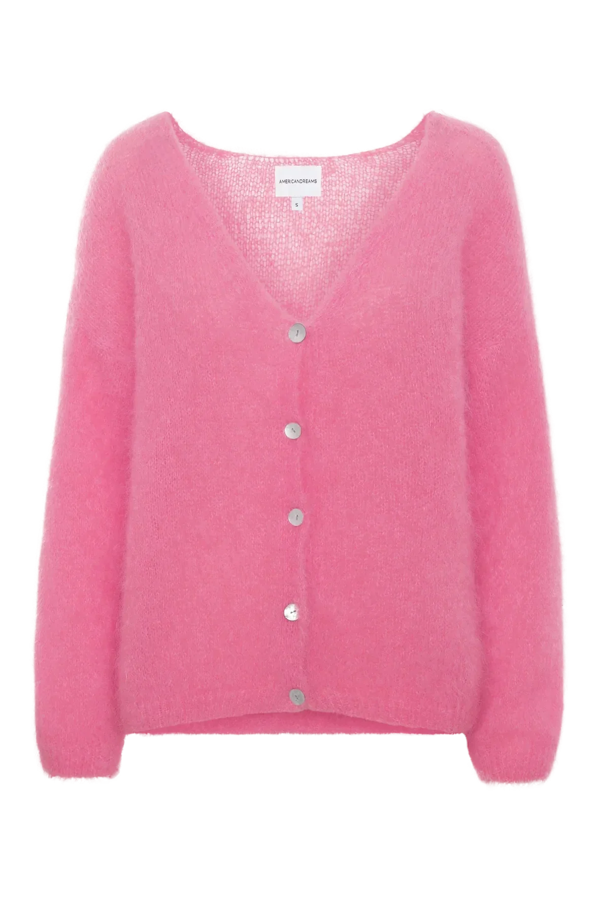 American Dreams Cornelia LS Cardigan Pink