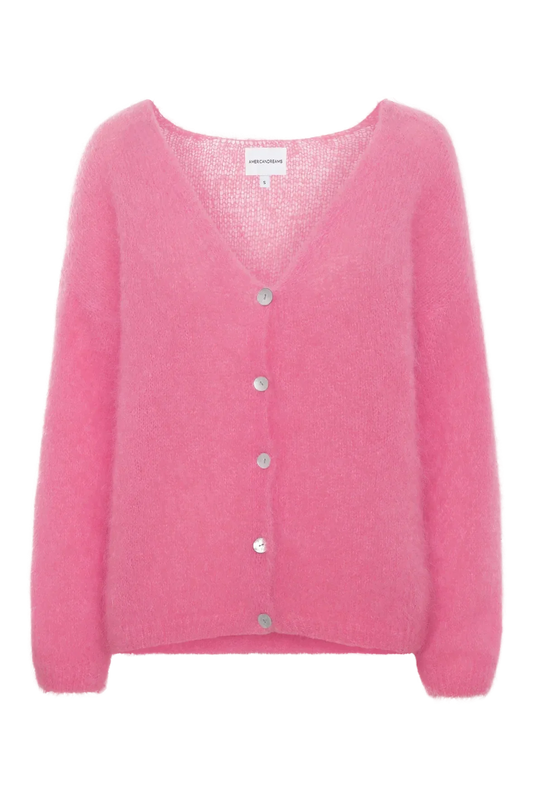 American Dreams Cornelia LS Cardigan Pink