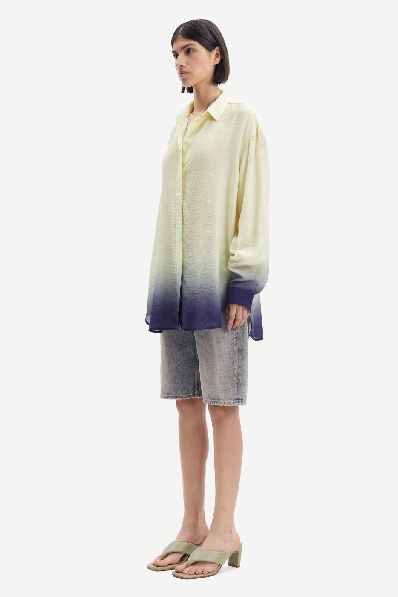 Samsoe Samsoe Alfrida Shirt Lemon Ombre