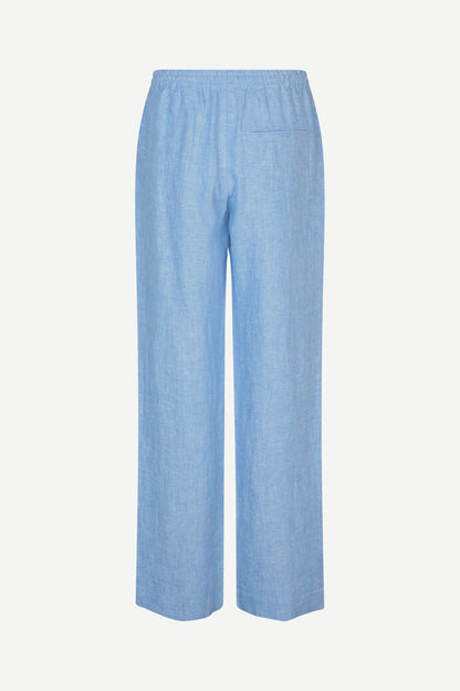 Samsoe Samsoe Hoys String Trouser Mid Blue