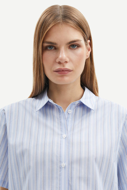 Samsoe Samsoe Samina Shirt Heron Stripe
