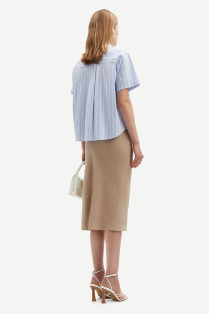 Samsoe Samsoe Samina Shirt Heron Stripe