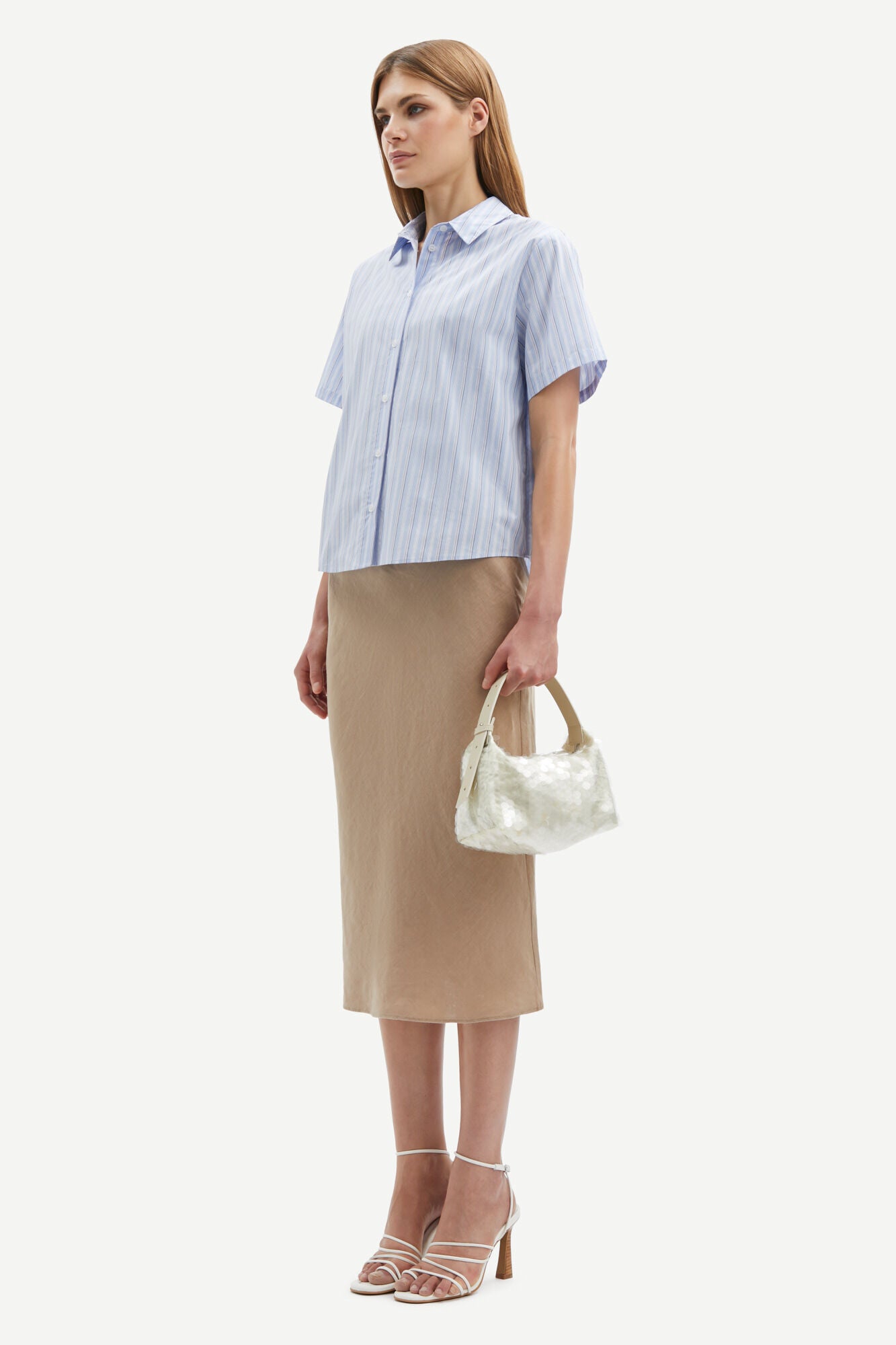 Samsoe Samsoe Samina Shirt Heron Stripe