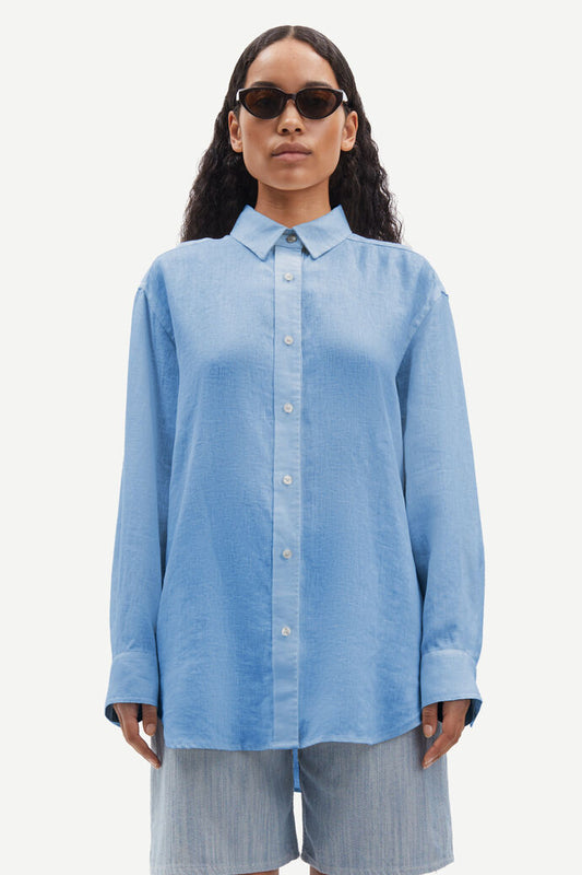 Samsoe Samsoe Salova Shirt Light Blue