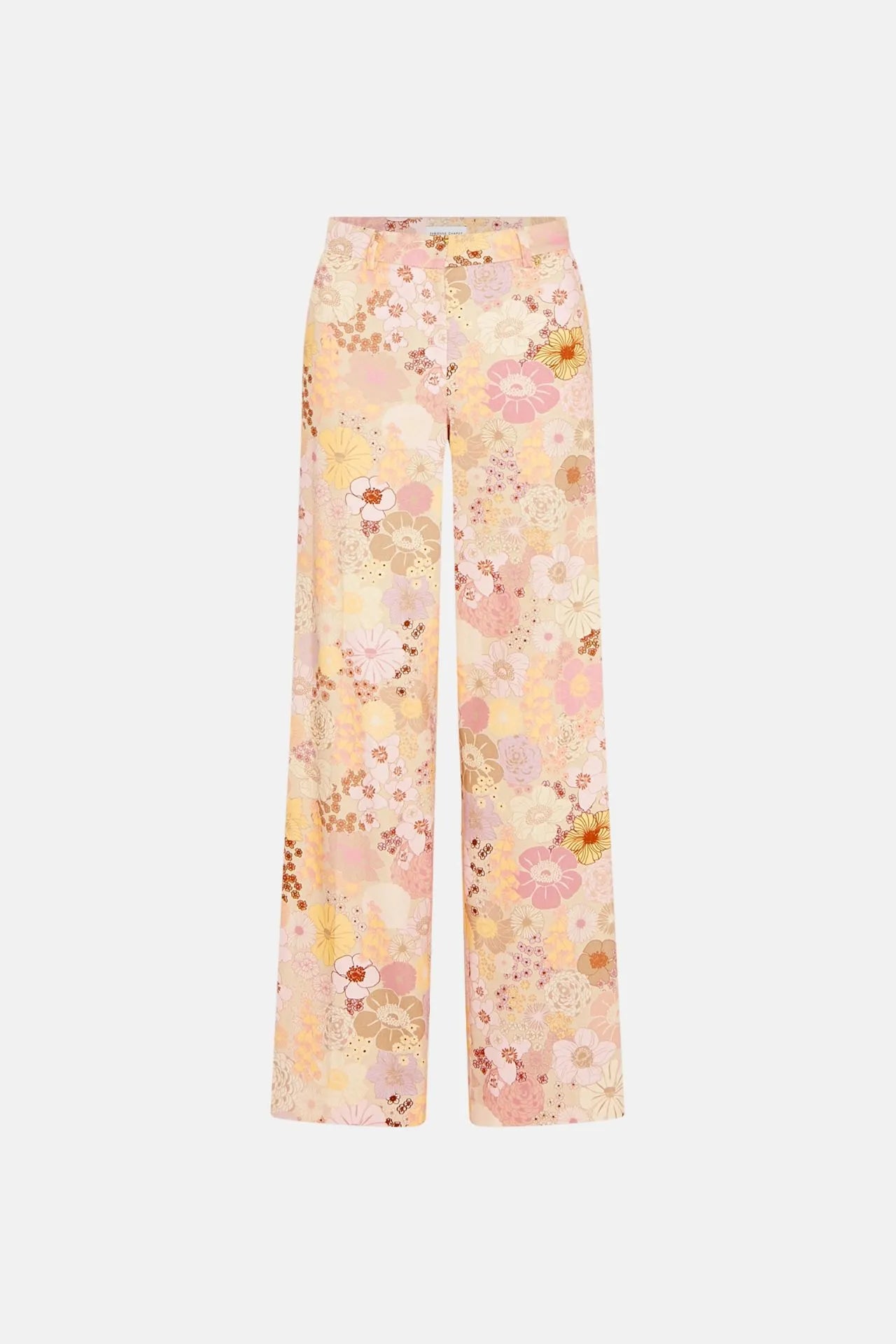Fabienne Chapot City Wide Leg Trousers Fuji Flowers