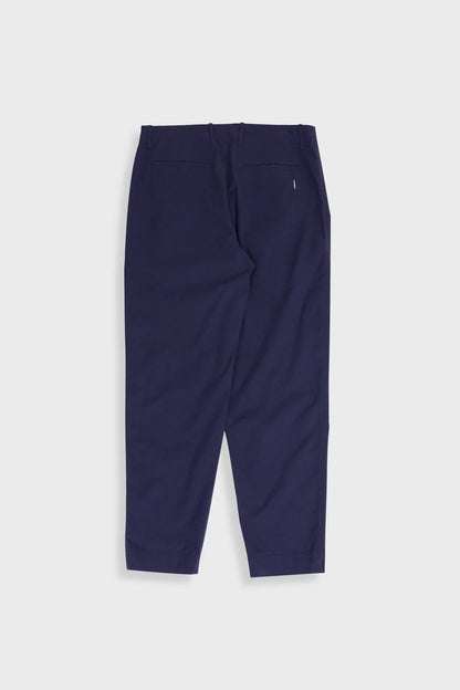 Folk Assembly Pant Navy Seersucker