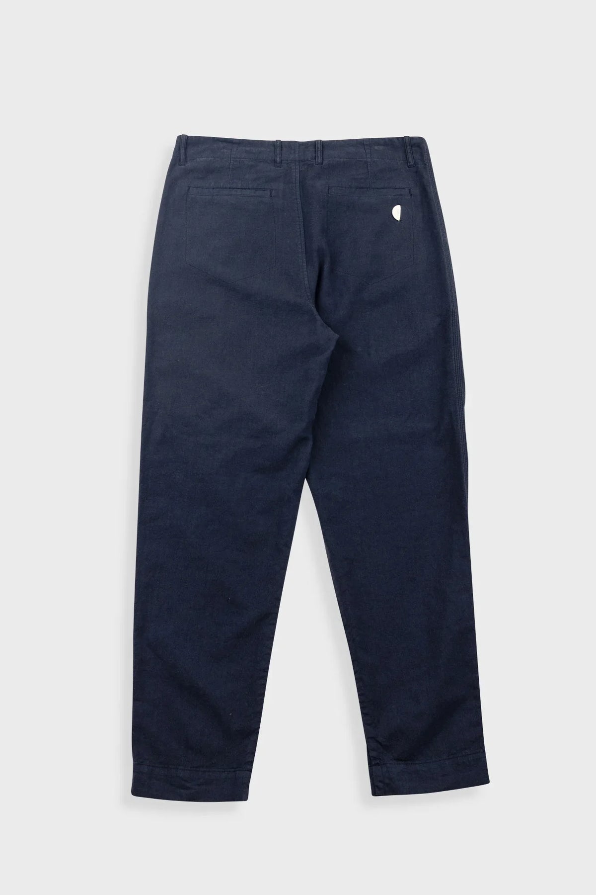 Folk Assembly Pant Dark Navy Cotton/Linen