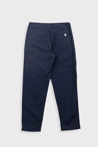 Folk Assembly Pant Dark Navy Cotton/Linen