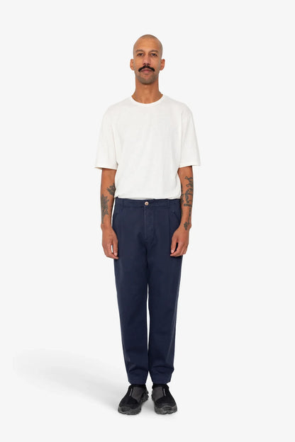 Folk Assembly Pant - Ink Blue Moleskin