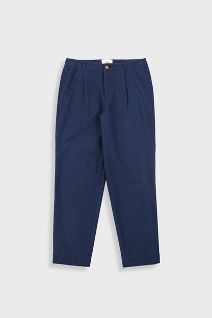 Folk Assembly Pant - Ink Blue Moleskin