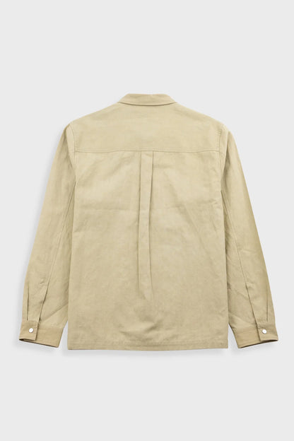 Folk Patch Overshirt Light Khaki