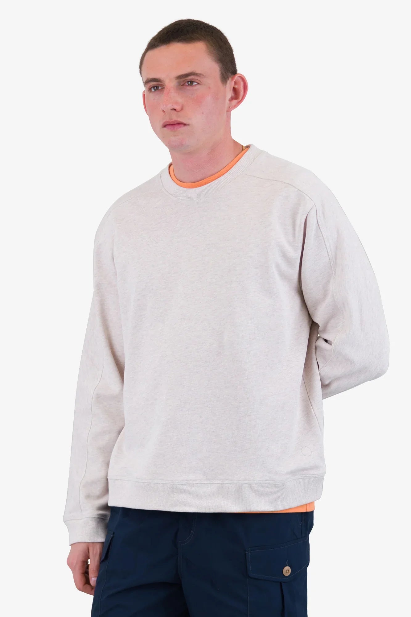 Folk Prism Sweat Ecru
