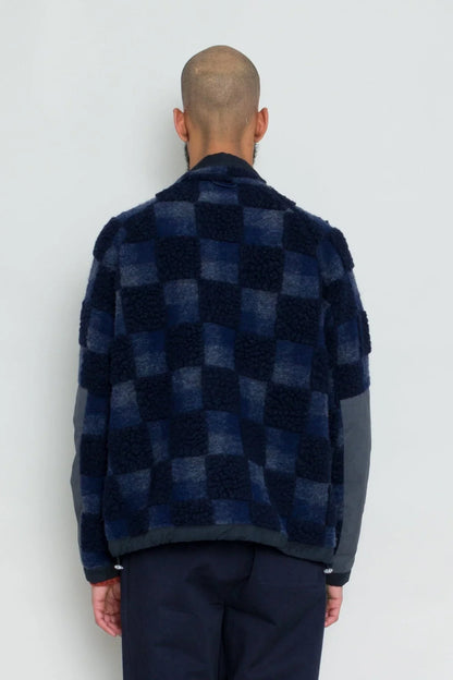 Folk Signal Fleece Blue Multi KG