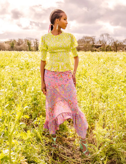 FéRí Vera Blouse Lime