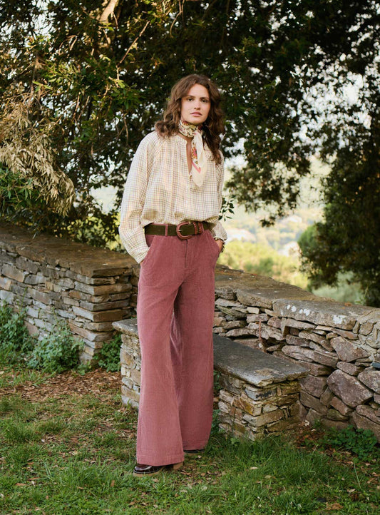 Petite Mendigote Pedro Trousers Rose Pink Cord