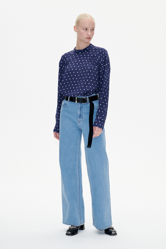 Baum Und Pferdgarten Montania Top Blue Margot Dot