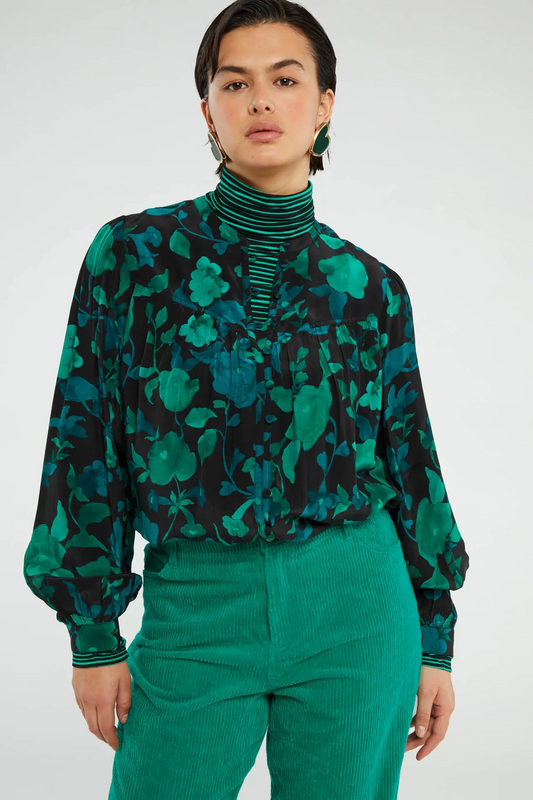 Fabienne Chapot Resa Blouse  Bright Teal