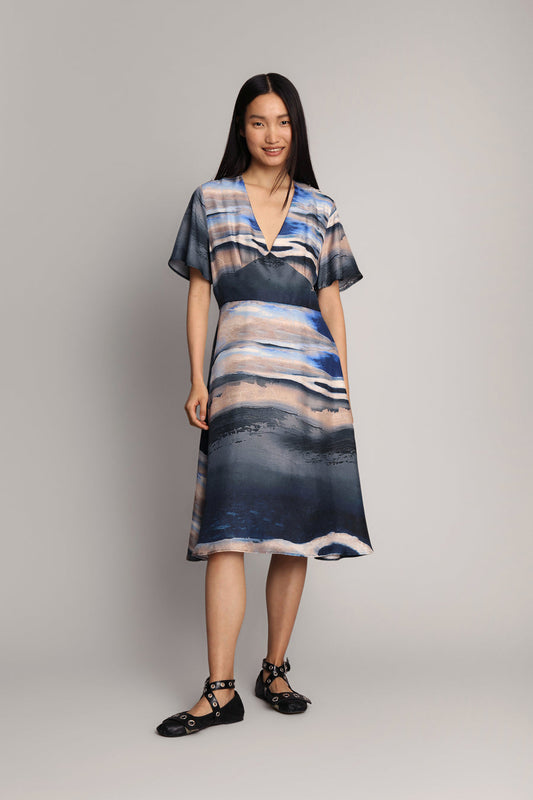 Munthe Leone Dress Blue