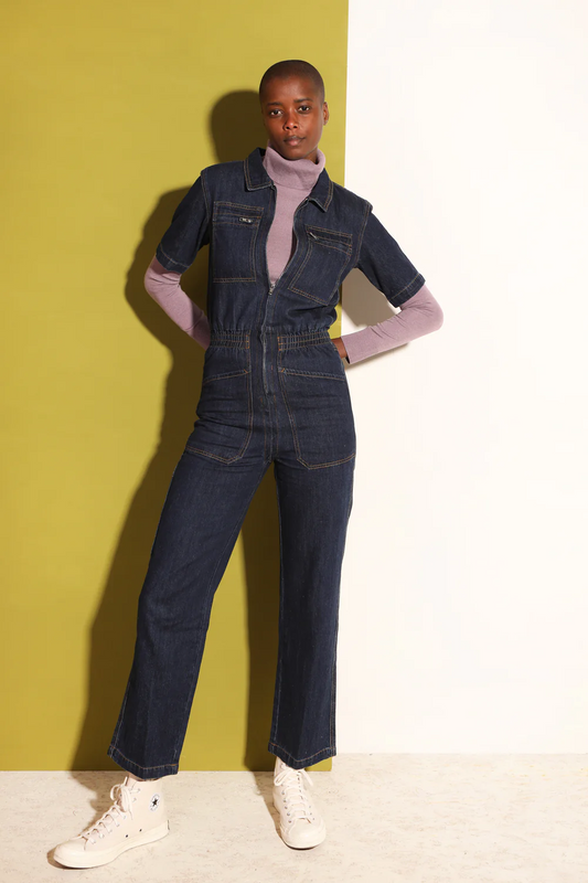L.F.Markey Danny Boilersuit Indigo