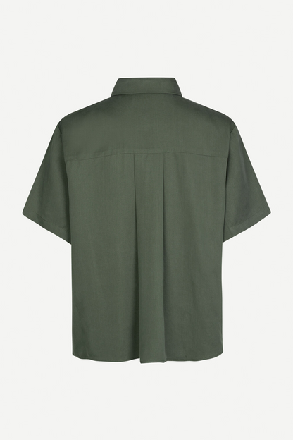 Samsoe Samsoe Mina SS Shirt Dusty Olive