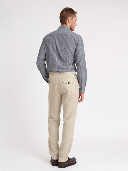 Oliver Spencer Fishtail Trousers Coney Sand