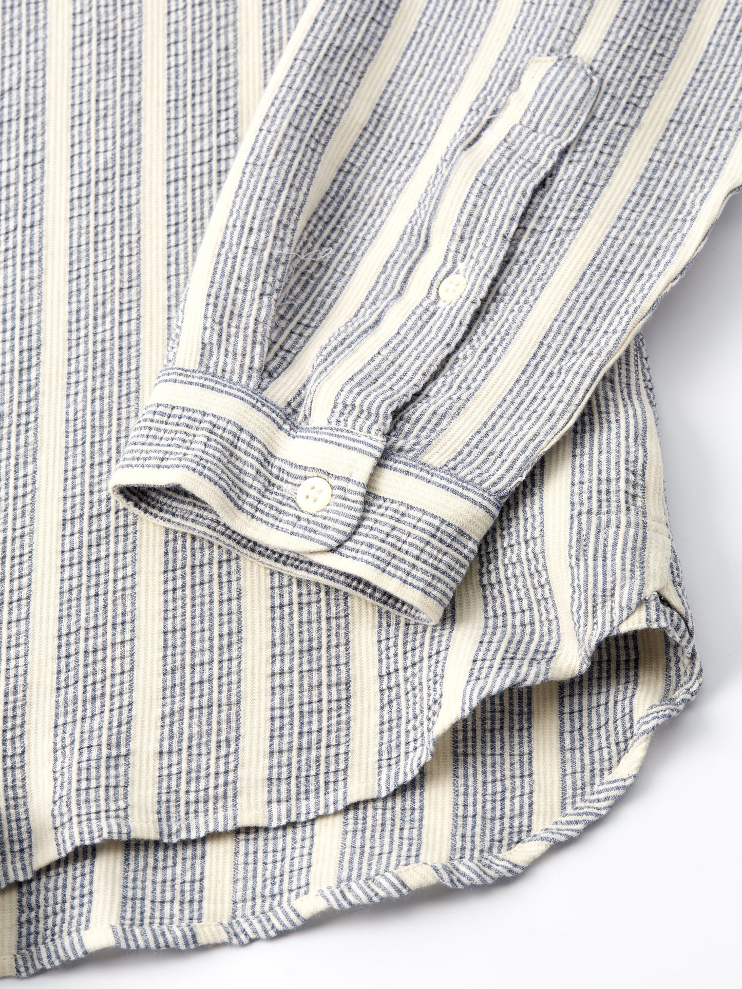 Oliver Spencer Clerkenwell Tab Shirt Blue