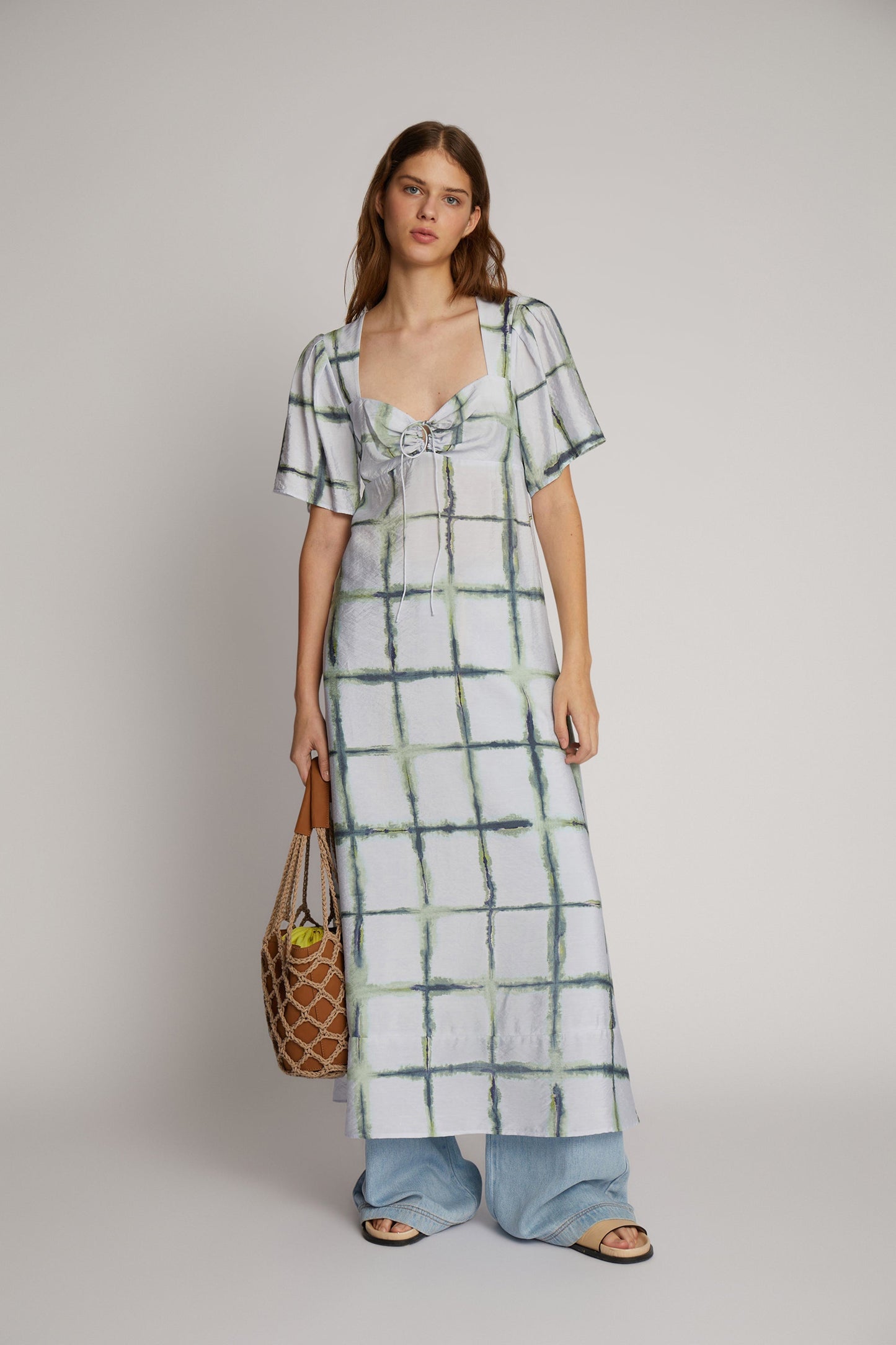 Munthe Otussi Dresss Dusty Green