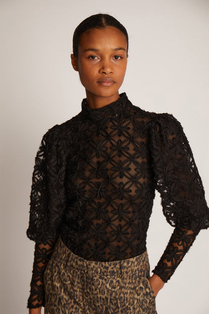 Munthe Thiki Top Black