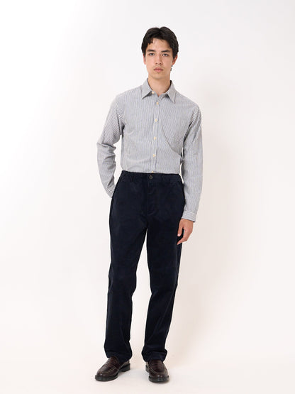 Oliver Spencer Drawstring Trousers Pitstone Cord Navy
