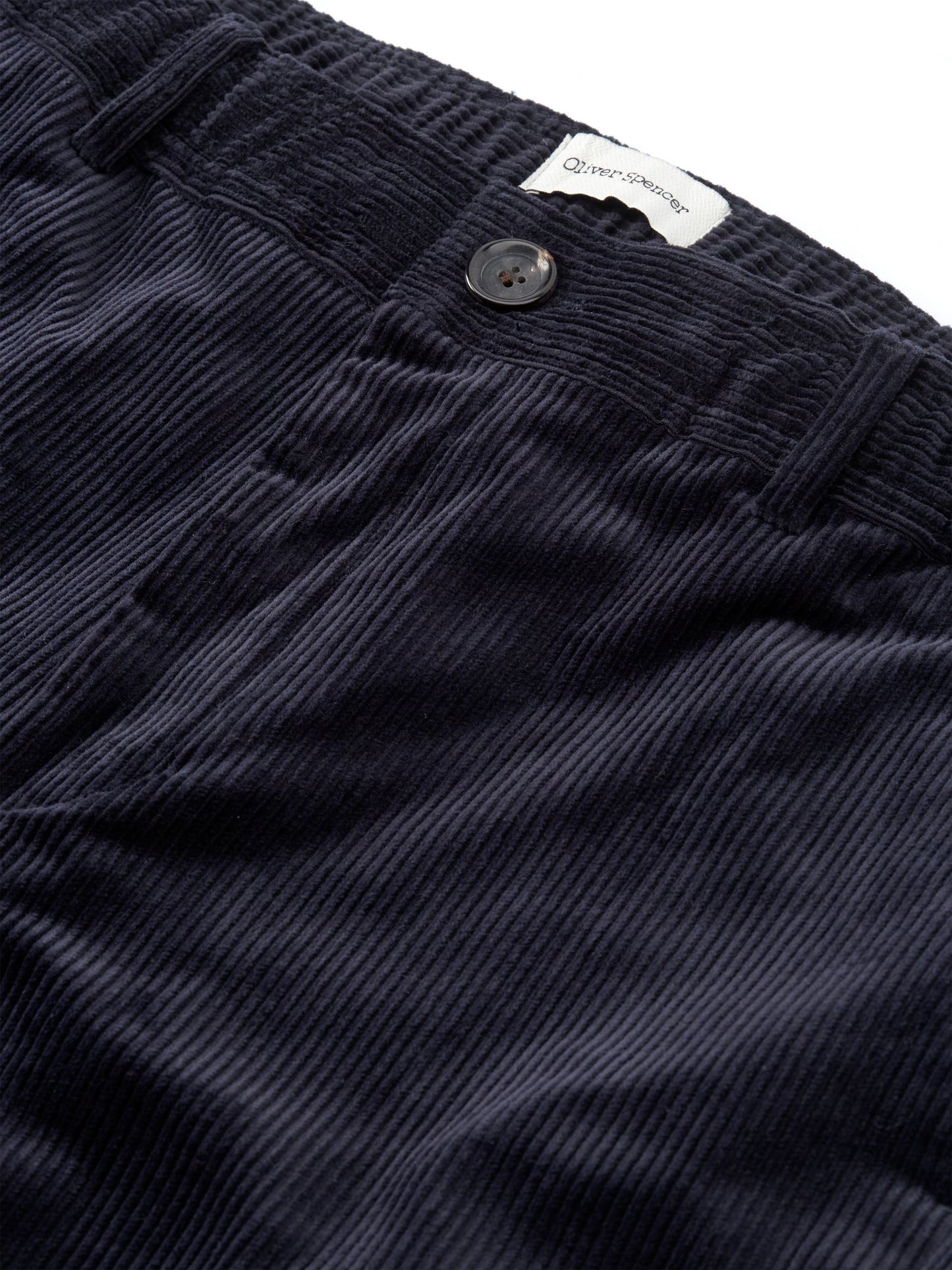 Oliver Spencer Drawstring Trousers Pitstone Cord Navy