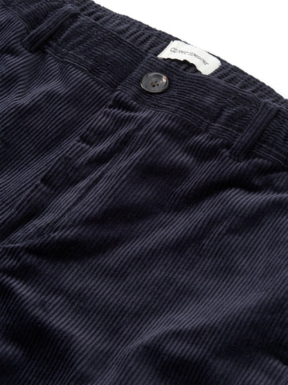 Oliver Spencer Drawstring Trousers Pitstone Cord Navy