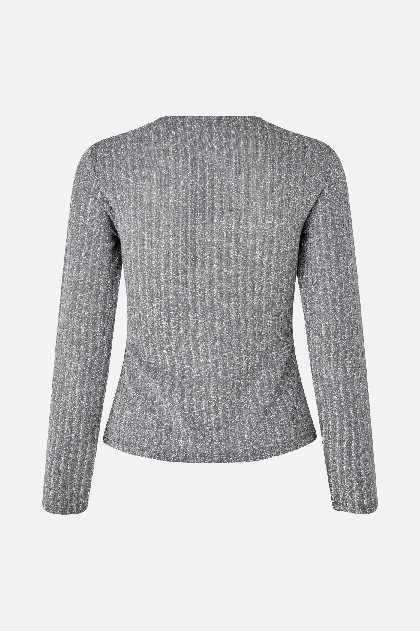 Baum Und Pferdgarten Jackai Silver Lurex Pinstripe Top