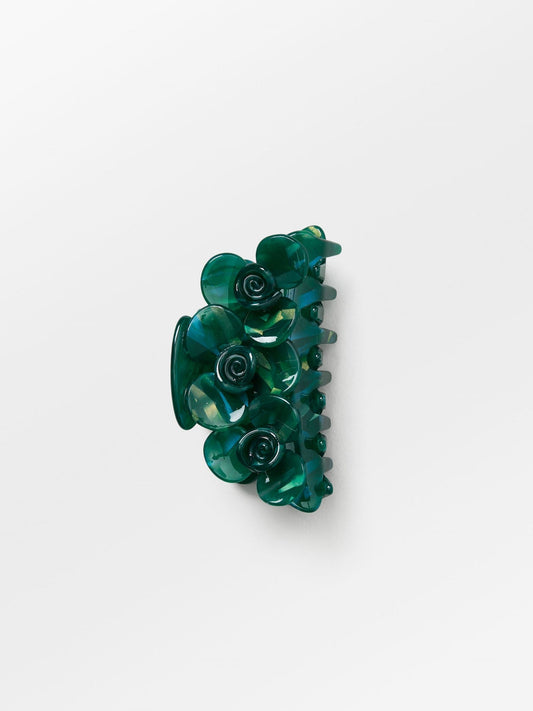 BECK SÖNDERGAARD Floom Hair Claw Kombu Green