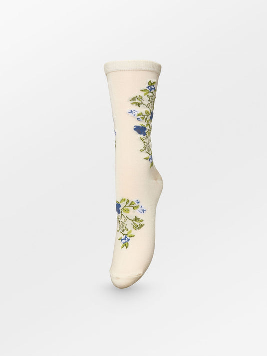 Beck Sőndergaard Fleuriora Visca Sock Birch White