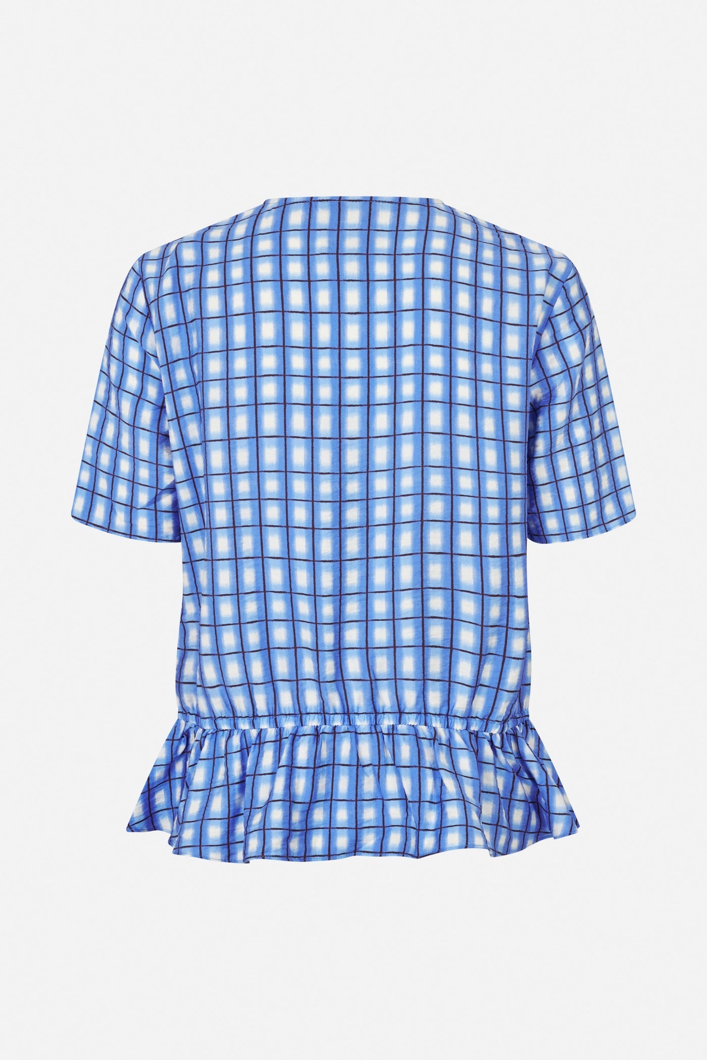Baum Und Pferdgarten Marly Top Blue Painted Check