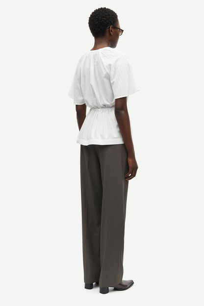Samsoe Samsoe Satoma Blouse White