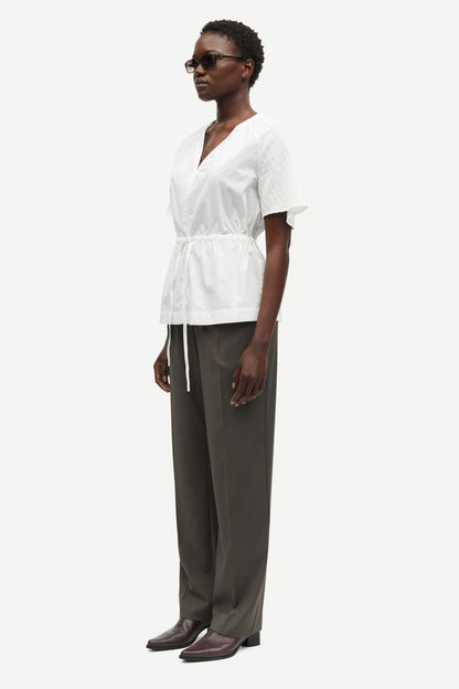 Samsoe Samsoe Satoma Blouse White