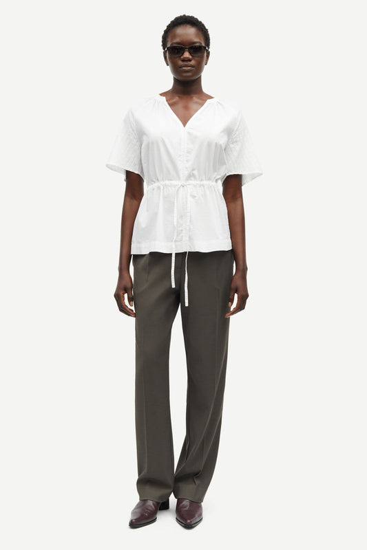 Samsoe Samsoe Satoma Blouse White
