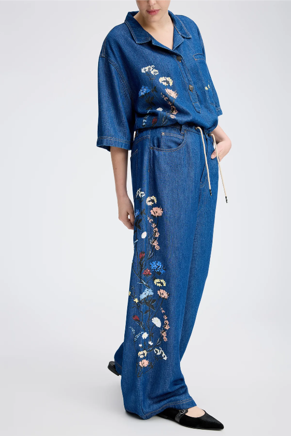 Munthe Phor Top Blue