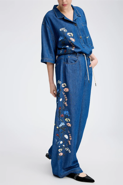 Munthe Phor Top Blue
